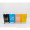 600ml personalised craft beer glasses beer can glass